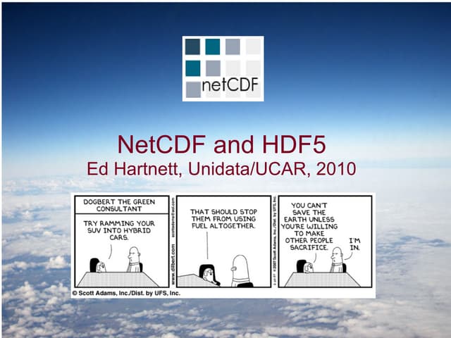 NetCDF and HDF5