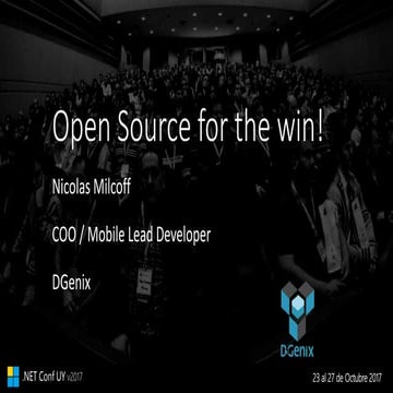 Open Source for the win!