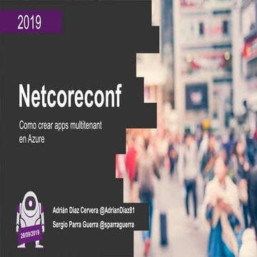 Netcore Galica Como crear Apps multitenant en Azure