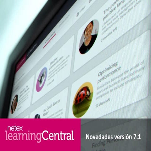 Netex learningCentral | What's New v7.1 [ES]