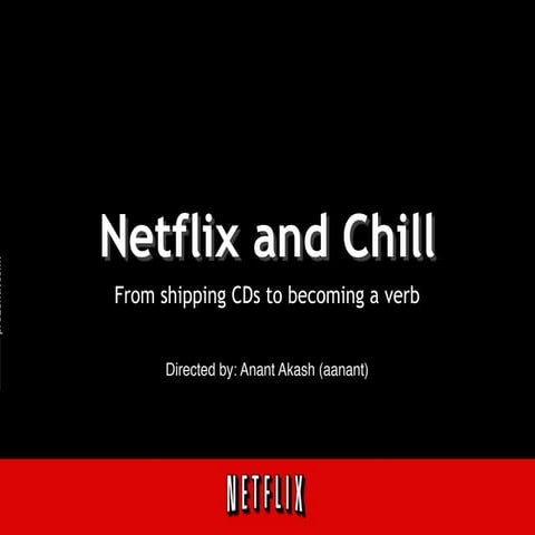 Netflix Company Presentation