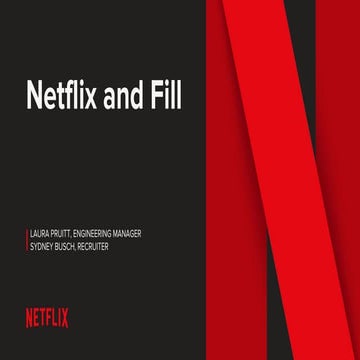 Talent42 2017: Netflix and Fill - Laura Pruitt and Sydney Busch