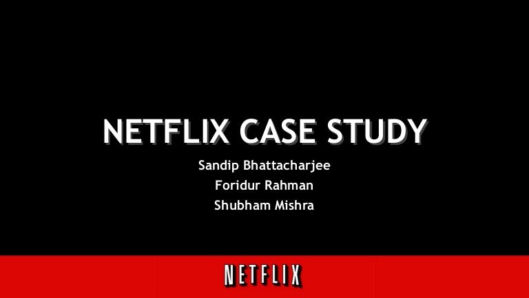 Netflix case study pdf image