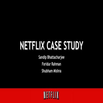 Netflix case study
