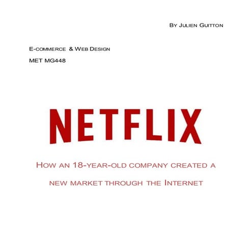 Netflix Case Study