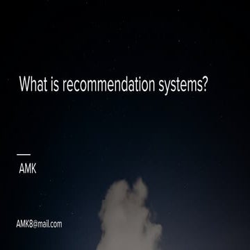 Netflix recommendation systems