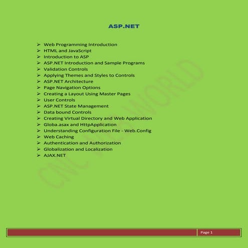 asp.net course in pune