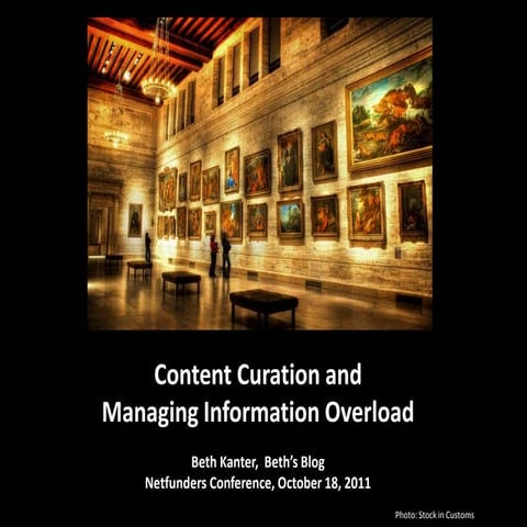 Content Curation for Funders