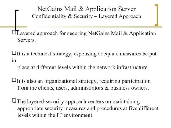 NetGains Infrastructure Security