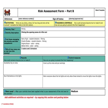 Netherhall risk-assessment-form