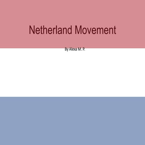 Netherlands movement | PPTX
