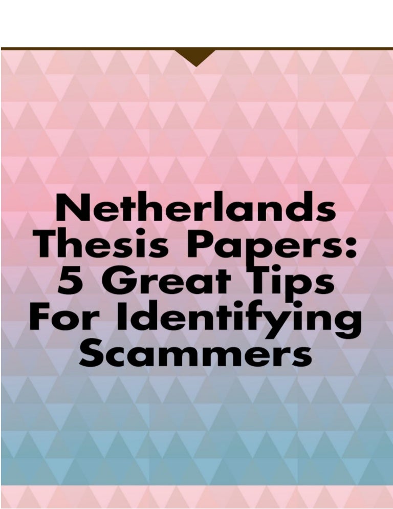 Thesis internship marketing picture