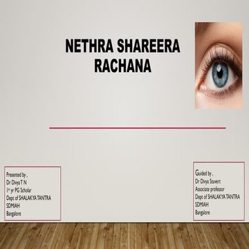 A Review of Netra Sharira | PDF