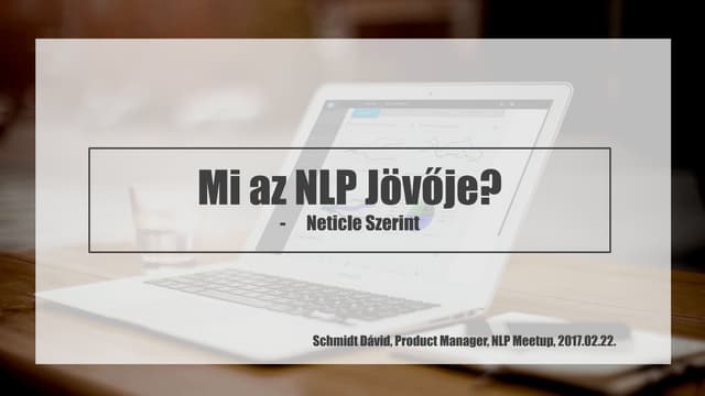 Neticle - Mi az NLP jövője?