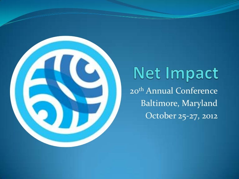 Net impact