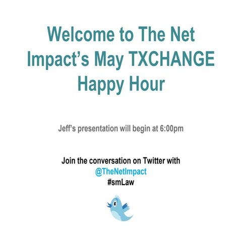 The Wild, Wild Web, Social Media Law TXCHANGE with Jeff Schultz