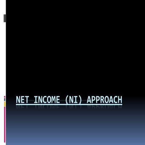 Net income (ni) approach