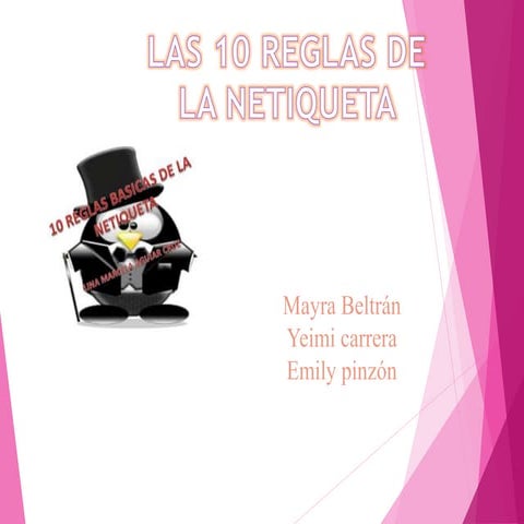 Netiqueta 10 reglas basicas 