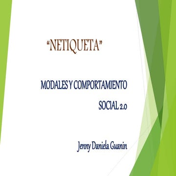 Netiqueta,jenny guanin