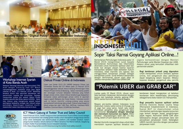 Netizen Indonesia Kini (April - Juni 2016)