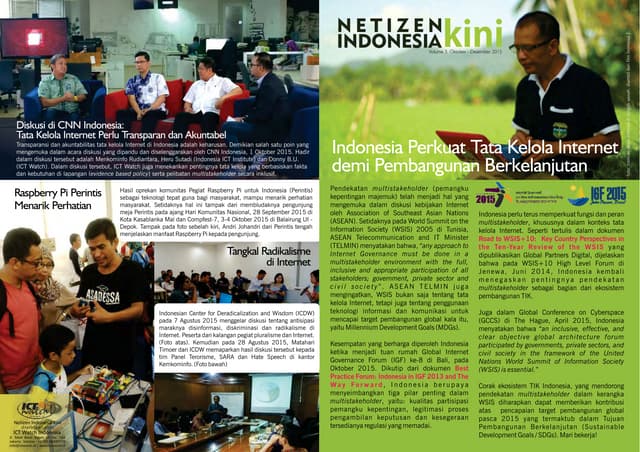 Netizen Indonesia Kini (Oktober - Desember 2015)