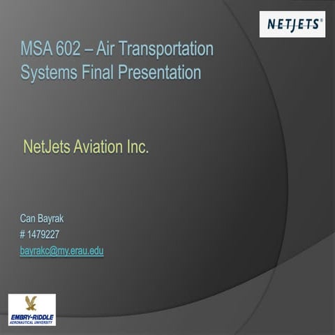NetJets Overview Presentation | PPTX