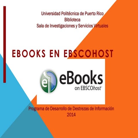 Ebooks