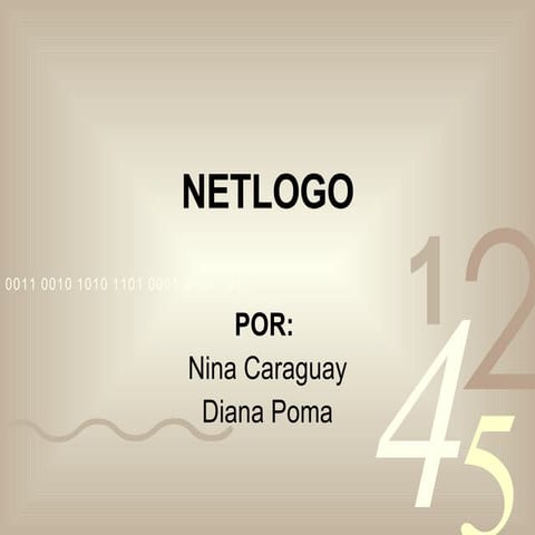 Instalación del Netlogo en diferentes plataformas | PPT