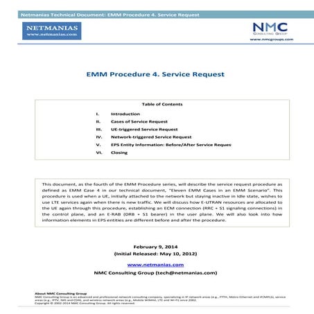 Netmanias.2014.02.09-EMM Procedure 4. Service Request (En).pdf