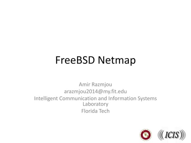 Netmap presentation