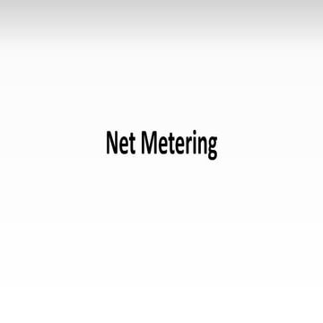 Net Metering-NEPRA & DISCOS Rules/Regulations and Procedure