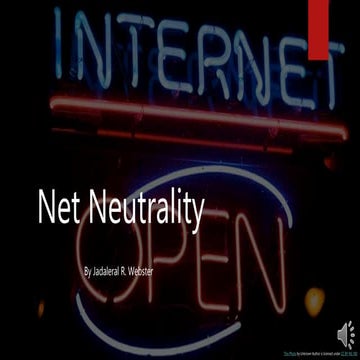 Net Neutrality 