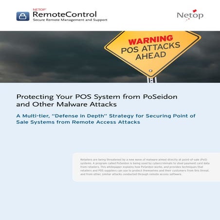 Protecting Your POS System from PoSeidon and Other Malware Attacks