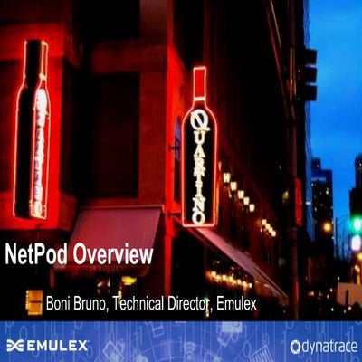 Netpod - The Merging of NPM & APM