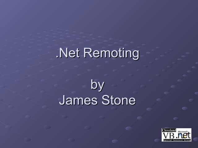 Net remoting