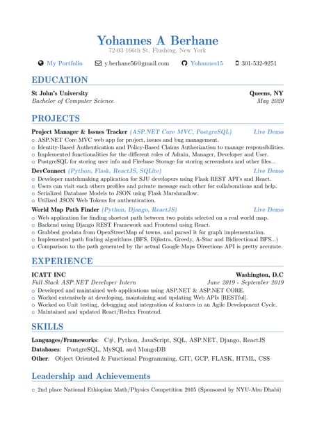 Resume
