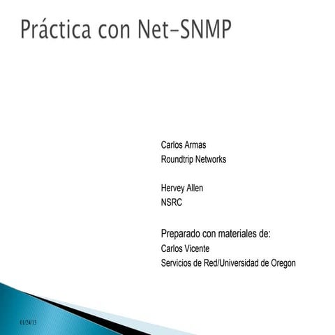 Net snmp herramienta_de_monitoreo