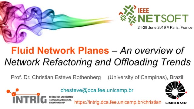 Netsoft19 Keynote: Fluid Network Planes