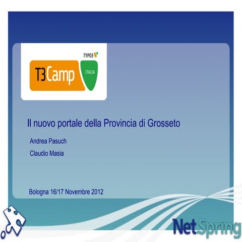 Il nuovo Portale della Provincia di Grosseto PPT