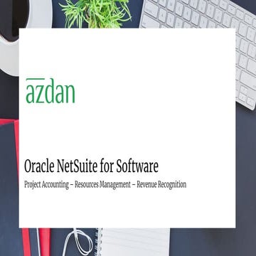 NetSuite for software companies - Azdan NetSuite Partner in UAE