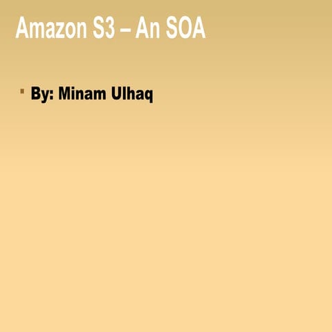 SOA – Service Oriented Architecture SOA.