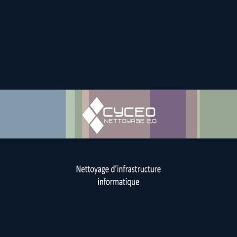 Nettoyage de matériels informatique