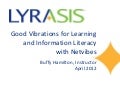 Good Vibrations for Learning and Information Literacy with Netvibes