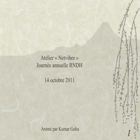 Netvibes atelier 14_octobre_2011_kg