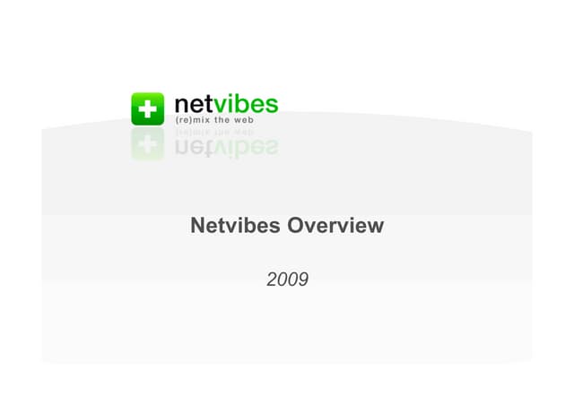 Netvibes Overview 09