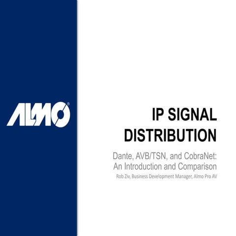 IP Signal Distribution