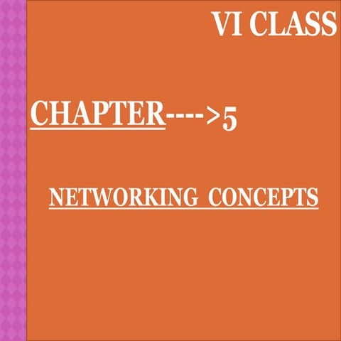 Network concepts