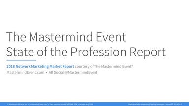 Network marketing global stats 2018