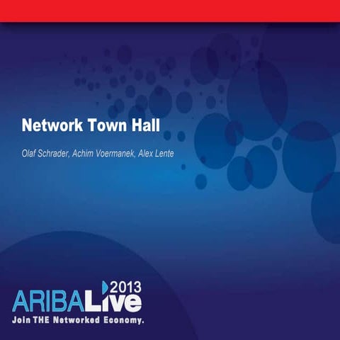 Network Town Hall