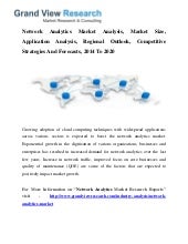 Network Analytics Market Analysis, ...